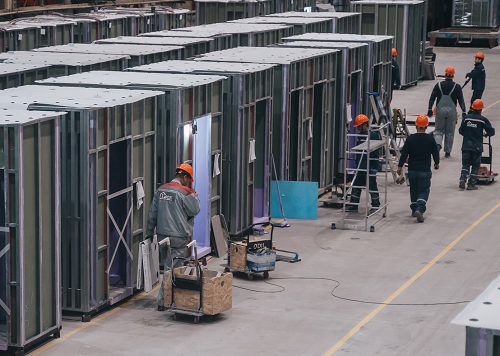 Группа компаний 1-й ДСК запустила производство готовых санитарно-технических кабин