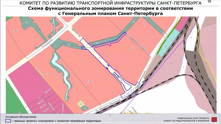 С Дачного проспекта в Петербурге построят новый съезд