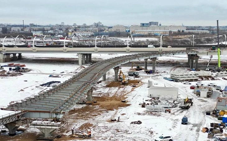 Три съезда построят на Шкиперской развязке в Петербурге до конца 2023 года