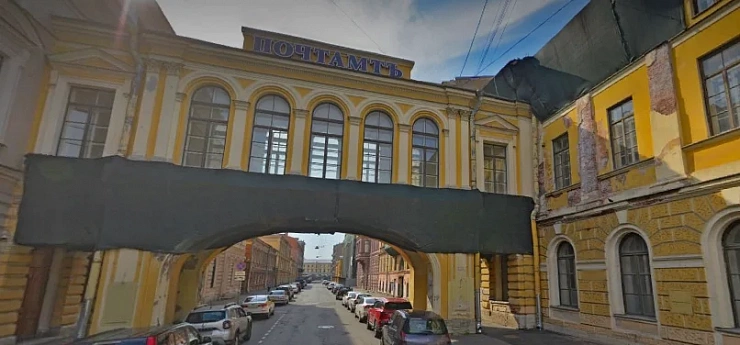 Новая концепция реконструкции появится у Главпочтамта в центре Петербурга