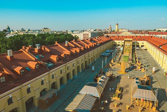 Обновлённые Никольские ряды в Петербурге откроются 30 апреля