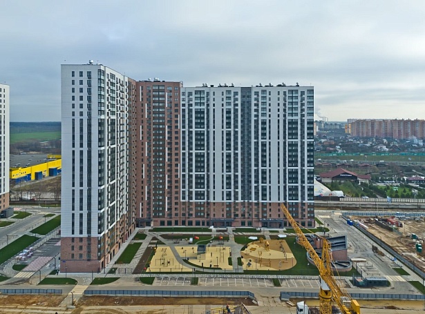 На юге Подмосковья возведен энергоэффективный дом на 681 квартиру
